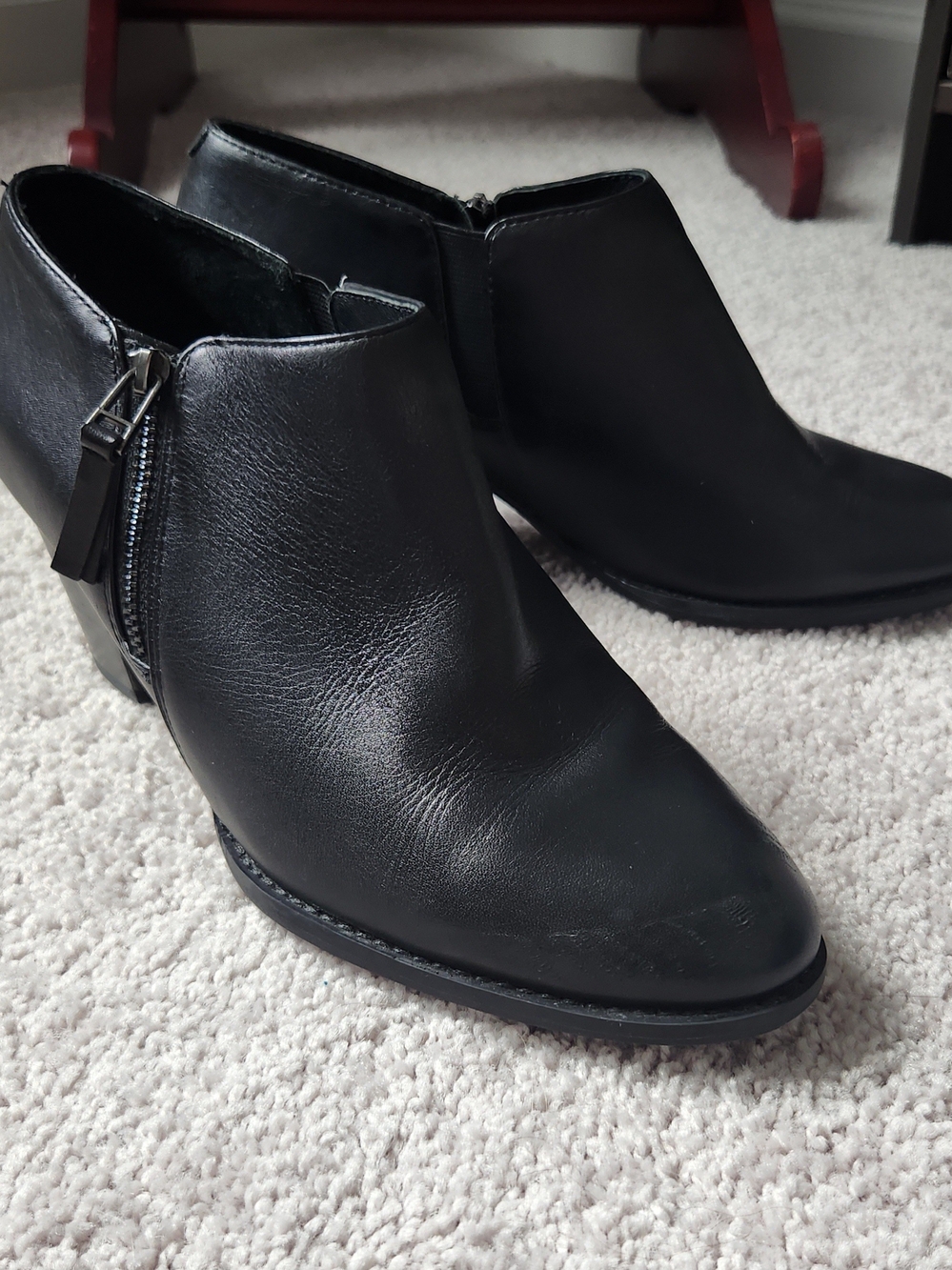 Vionic Black Comfort Insole Ankle Boot